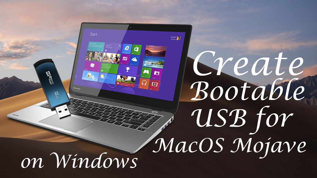 bootable usb for windows in mac